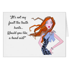 「真実は痛い – バンドの援助を欲しい？」