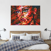 真実をフィルター処理し#3 キャンバスプリント (インサイチュ (寝室))