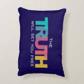 真実を信じれば自由になる アクセントクッション (裏面(縦))