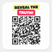 真実を明らかにする スクエアシール (正面)