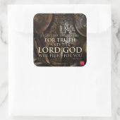 真実を求めて戦う スクエアシール (バッグ)