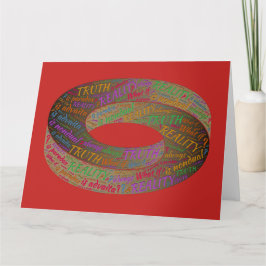 真実パラドックス現実感動的哲学 カード