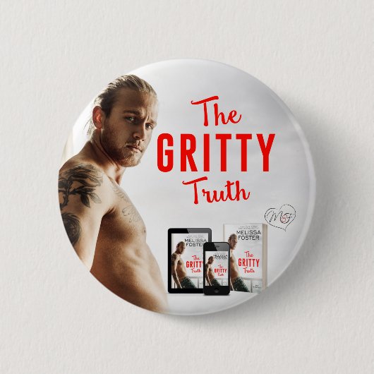 真実ボタン 缶バッジ (正面)