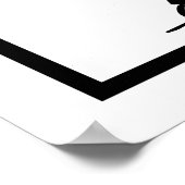 真実対検閲レトロ漫画哲学引用文 ポスター (角)