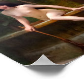 真実来は彼女の井戸から – Jean-Leon Gerome ポスター (角)