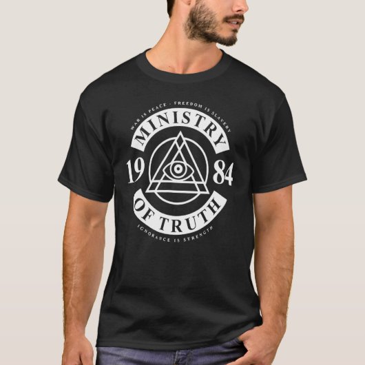 真実省1984年T真実省 Tシャツ (正面)