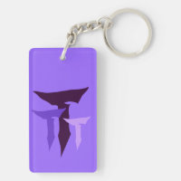 真実紫色KEYCHAIN