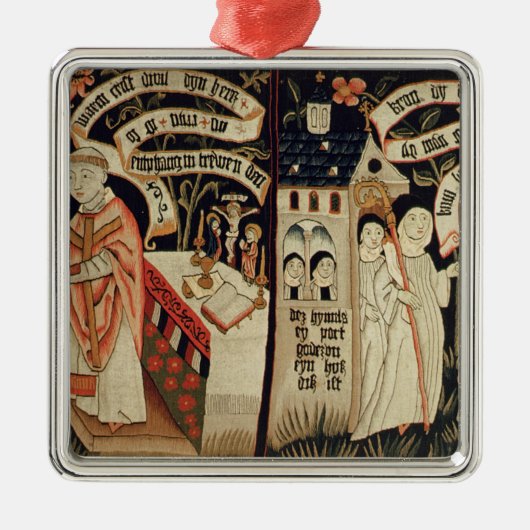 真実、ドイツ語、c.1490の後の調査 メタルオーナメント (正面)