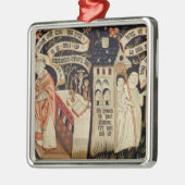 真実、ドイツ語、c.1490の後の調査 メタルオーナメント (左)