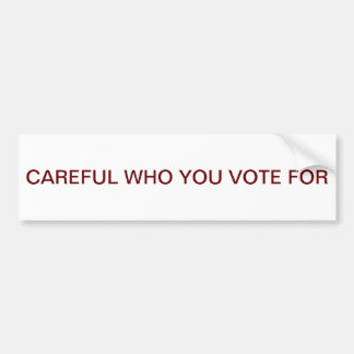 真実 バンパーステッカー