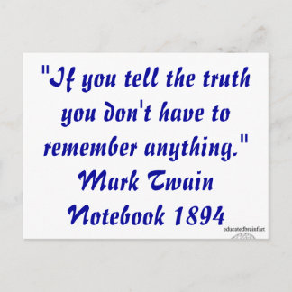 真実 ポストカード