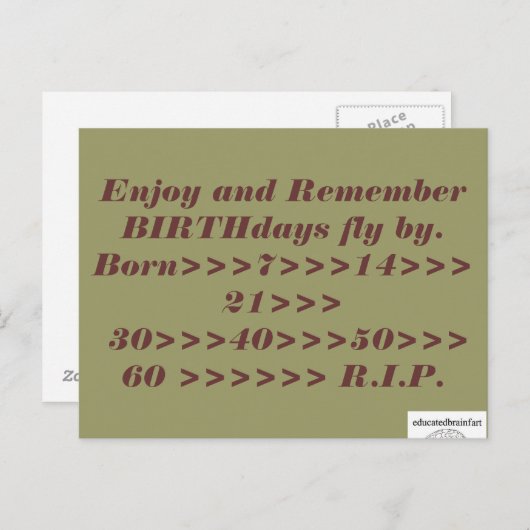 真実 ポストカード (正面/裏面)