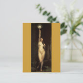 真実 – ヴィンテージ名画 – Lefebvre ポストカード (スタンド正面)