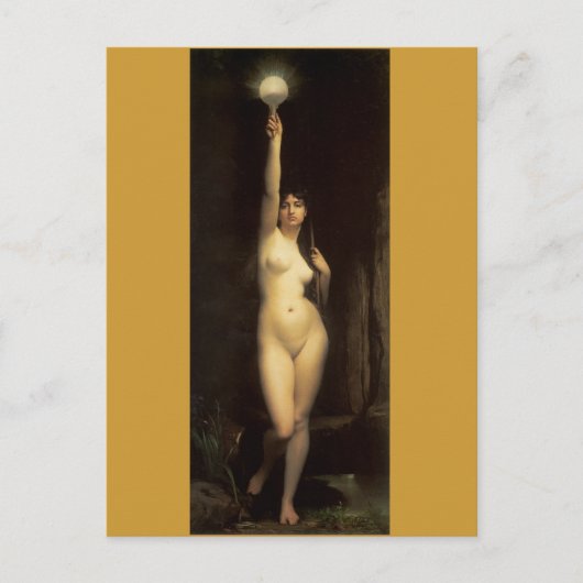 真実 – ヴィンテージ名画 – Lefebvre ポストカード (正面)