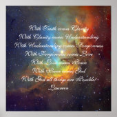 真実、愛と神を理解すること ポスター (正面)