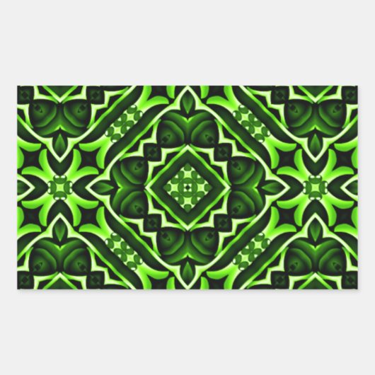 真実_ 長方形シール (正面)