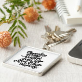 "真実" Keychainを話して下さい キーホルダー (側面)