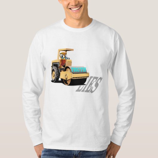 真実vs嘘 tシャツ (正面)