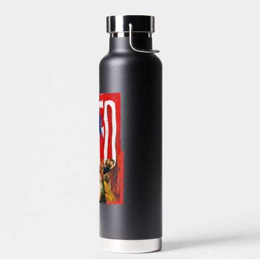 真後を追の血 ウォーターボトル (左面)