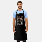 真心を込めて エプロン (着用した状態)
