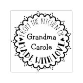 真心を込めて |キッチンから |スタンプカスタムスタンプ セルフインキングスタンプ (デザイン)