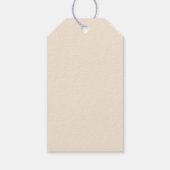 真心を込めて |手作りフードアイボリークリームハート ギフトタグ (裏面)