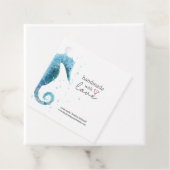 真心を込めて |水色の海馬 フェイバータグ (インサイチュ)