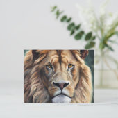 真恵威厳のある ポストカード (スタンド正面)