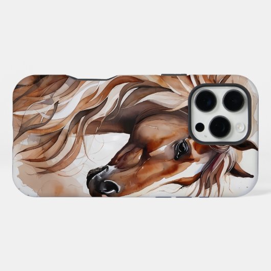 真恵威厳のある iPhoneケース (裏面横)