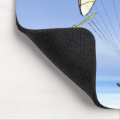 真意のParaglidersは起きています: マウスパッド (コーナー)