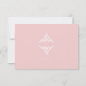 真愛の返信カード 招待状 (裏面)