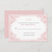 真愛の返信カード 招待状 (正面/裏面)