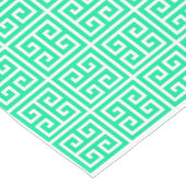 真新しいギリシャ人の鍵 ショートテーブルランナー (コーナー)