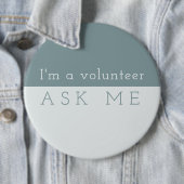 真新しい完全さ。 私に尋ねて下さい 缶バッジ (インサイチュ)