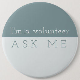 真新しい完全さ。 私に尋ねて下さい 缶バッジ