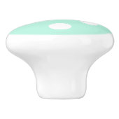 真新しい水玉模様のノブまたは引出しの引き セラミックノブ (側面)