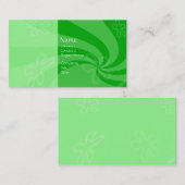 真新しい渦巻 名刺 (正面/裏面)