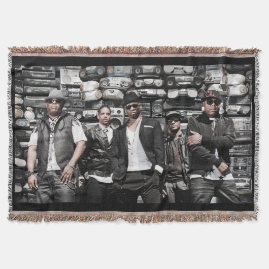 真新しい無線のブランケット スローブランケット (正面)