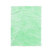 真新しい緑のろうけつ染めの美しい曇り空