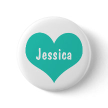 真新しい緑のハートのパーソナライズでガーリーな名前