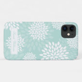 真新しい菊の花柄パターン Case-Mate iPhoneケース (裏面(横))