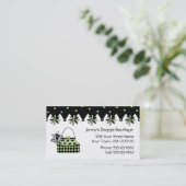 真新しく、憂うつのブティックの名刺 名刺 (スタンド正面)