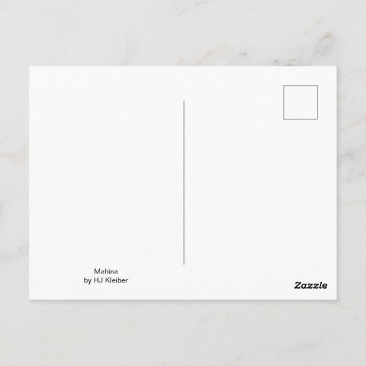 真日奈 ポストカード (裏面)