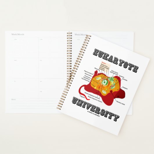 真核大学動物細胞解剖学 プランナー手帳 (ディスプレー)