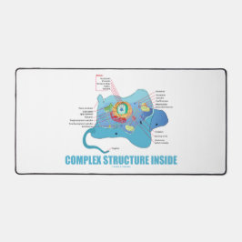 真核細胞内部の複合構造 デスクマット