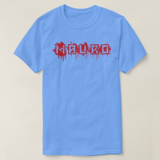 真楼名ハロウィーンの衣装パーソナライズされた Tシャツ (デザイン正面)