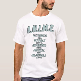 真正な独創的な魔法を意味するアニメ Tシャツ
