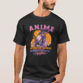 真正な独創的な魔法を意味するアニメ Tシャツ (正面)
