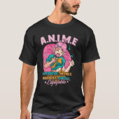 真正な独創的な魔法を意味するアニメ Tシャツ (正面)