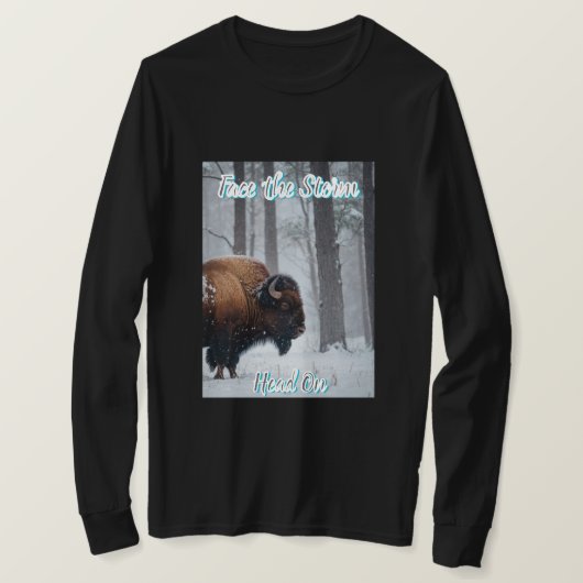真正面から Tシャツ (デザイン正面)